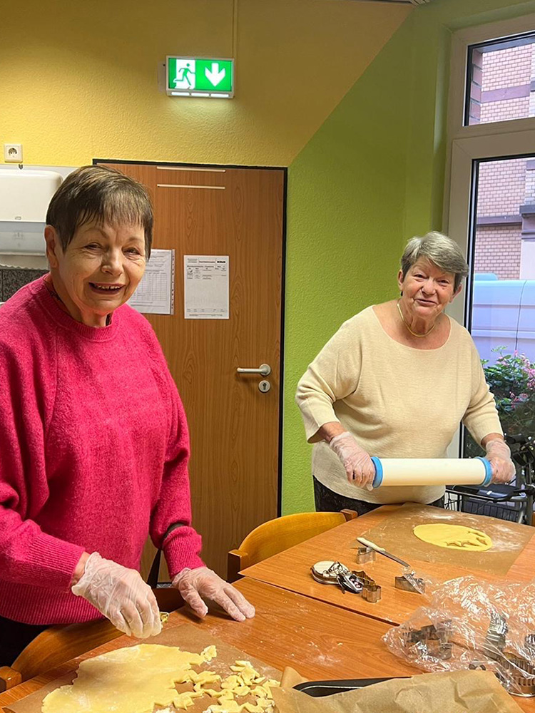 In der Weihnachtsbäckerei…