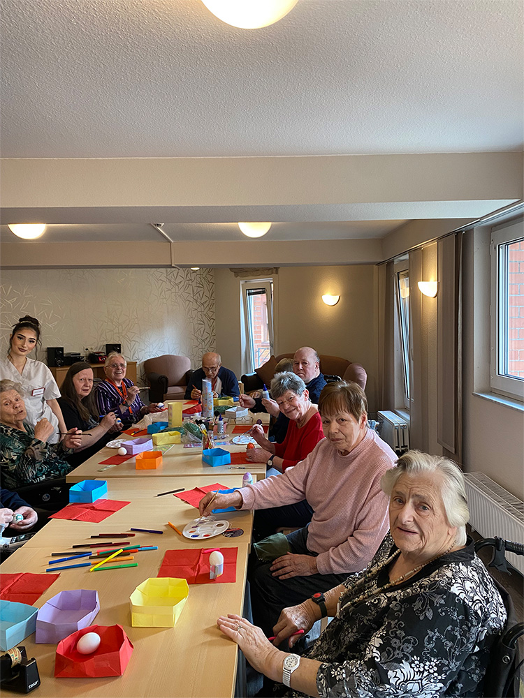 Osterbasteln in Ludwigshafen.